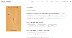 Desktop Screenshot of davidsedarisbooks.com